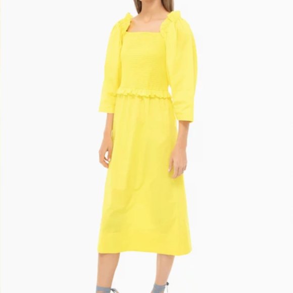 Sea New York Dresses & Skirts - Tabitha smocked dress in Citron by Sea New York--Size 2.